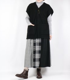 画像16: LUEUF　ウール ライトパイル ベスト 2色 (16)