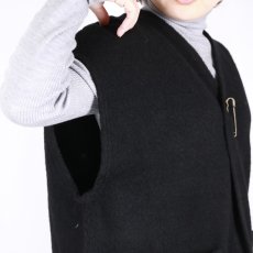 画像23: LUEUF　ウール ライトパイル ベスト 2色 (23)