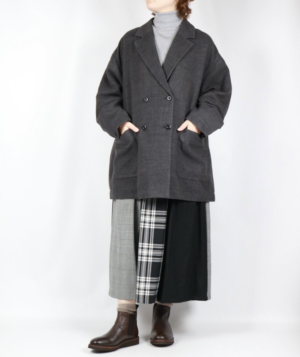 画像17: LUEUF　リラックス ダブルジャケット 2色 (17)