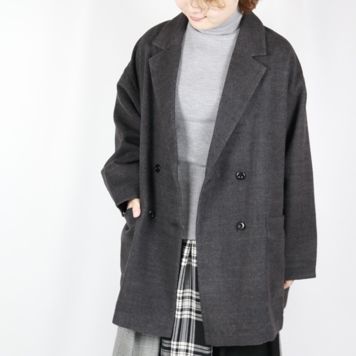 画像21: LUEUF　リラックス ダブルジャケット 2色 (21)