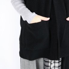 画像21: LUEUF　ウール ライトパイル ベスト 2色 (21)