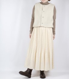 画像16: sosotto　DOT消しプリーツスカート 3色 (16)