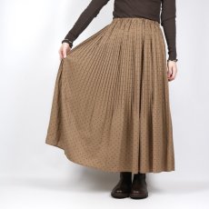 画像2: sosotto　DOT消しプリーツスカート 3色 (2)