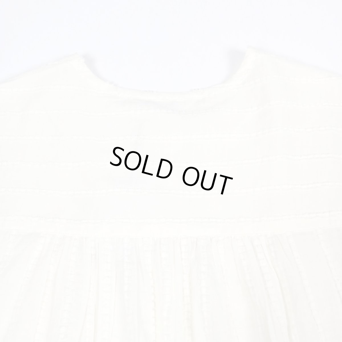 画像19: tumugu: ストライプフリンジドビーブラウス IVORY (19)