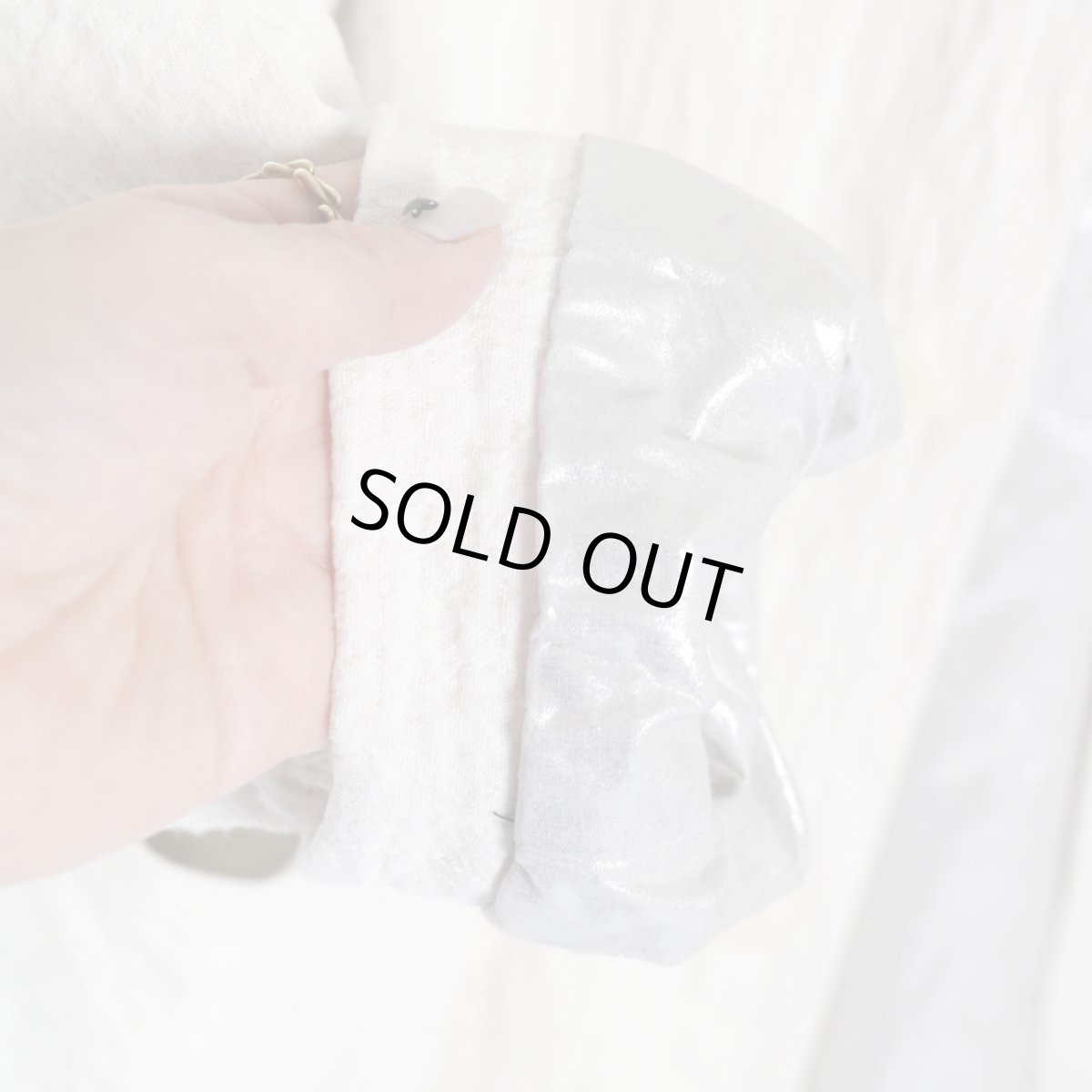 画像20: Gauze# ランダムストライプキルトコート KINARI (20)