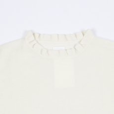 画像22: Gauze# フリルカラー2WAYニットプルオーバー MILK (22)