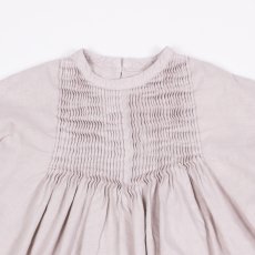 画像15: Gauze# アンティークジャガードピンタックブラウス FADE PINK (15)