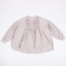 画像13: Gauze# アンティークジャガードピンタックブラウス FADE PINK (13)