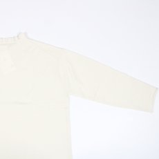 画像21: Gauze# フリルカラー2WAYニットプルオーバー MILK (21)