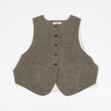画像43: tumugu: エコウールモッサベスト 3色 (43)