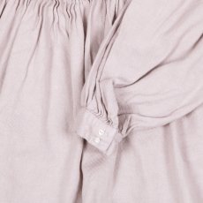 画像18: Gauze# アンティークジャガードピンタックブラウス FADE PINK (18)