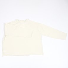 画像19: Gauze# フリルカラー2WAYニットプルオーバー MILK (19)