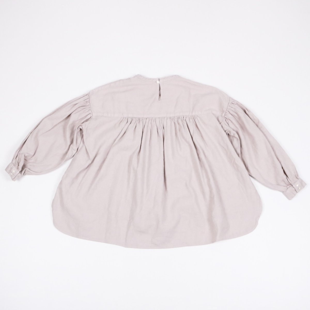 画像14: Gauze# アンティークジャガードピンタックブラウス FADE PINK (14)