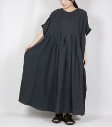 画像16: tumugu: 細番手リネンワンピース 2色 (16)