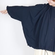 画像36: LUEUF GATHER NECK WIDE BLOUSON 2色 (36)