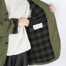 画像40:  Vas-y Lentement 40s ORGANIC POPLIN (OVERDYE) SIDE VENTS V-NECK JACKET 2色2サイズ (40)