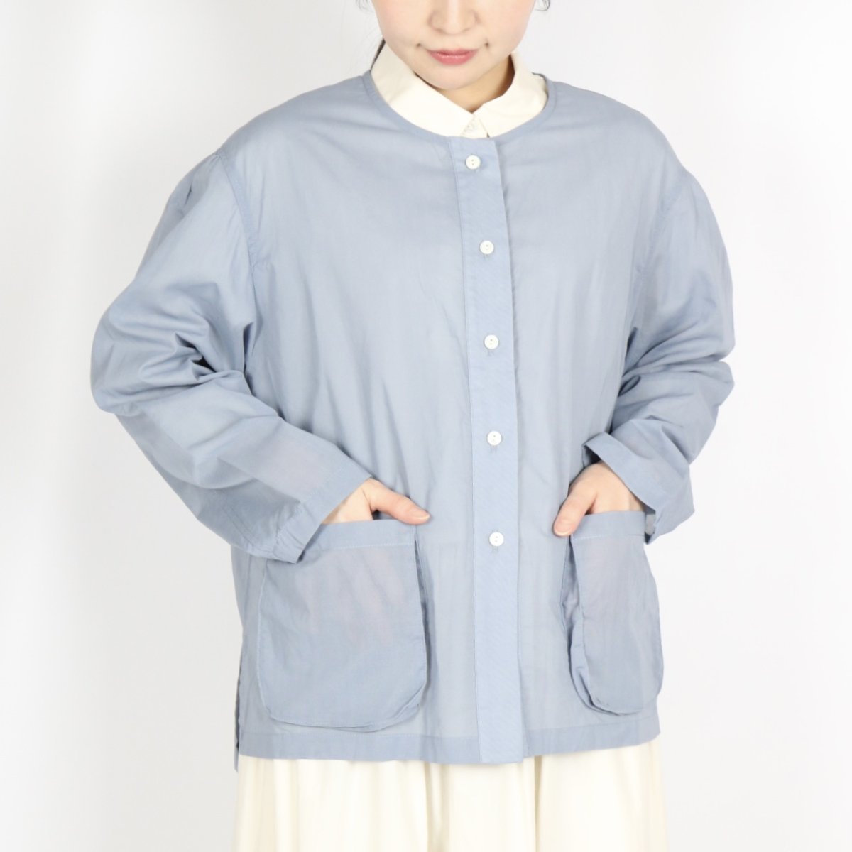 画像28: 20%OFF SALE!  LABORATORY マスキュリンシャツ 3色 (28)