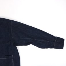 画像20: NARU 12ozムラデニムノーカラージャケット (20)