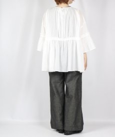 画像8: 【6月17日12:00までの期間限定販売】Nina Niina swing gather pullover 2色 (8)