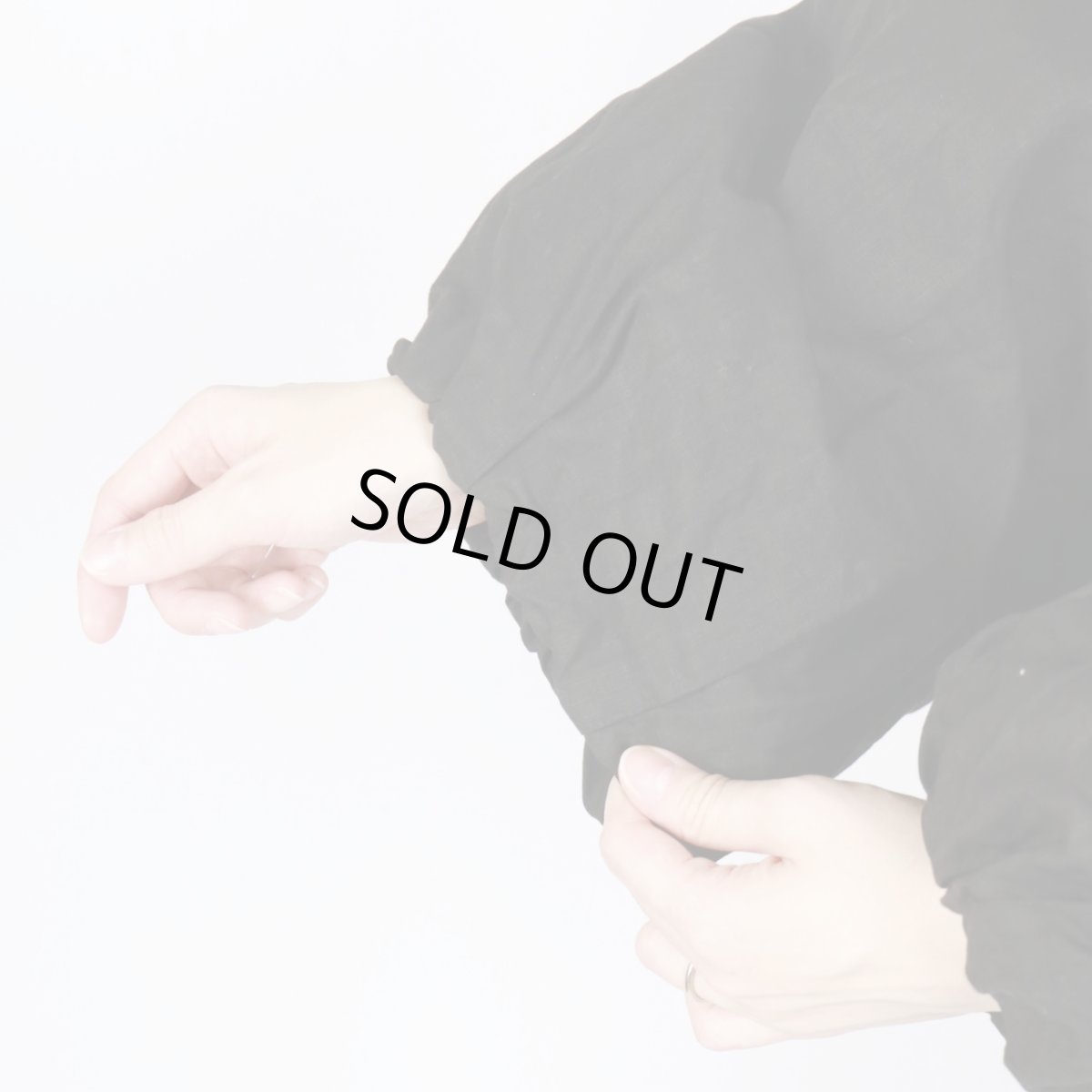 画像9: Gauze# タイニーフリルジャケット  NOIR (9)