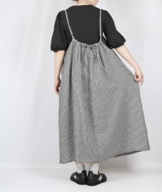 画像4: blue willow コットンリネンタックリボンキャミワンピース (4)