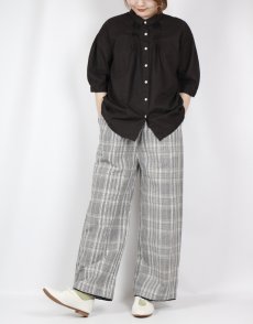 画像5: tukuroi  コットンリネンワイドストレートパンツ 2色 (5)