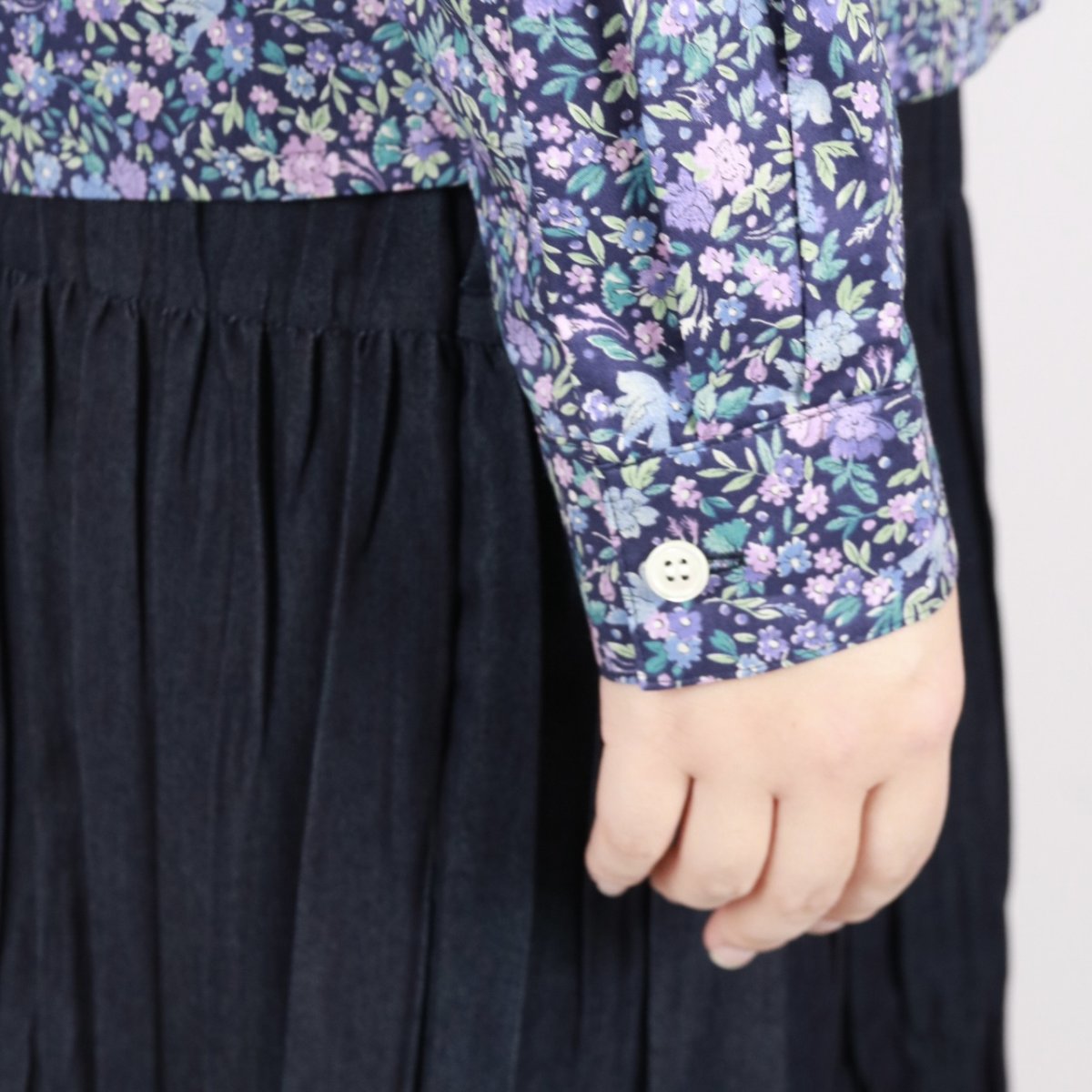 画像22: Crespi リバティタナローン ブラウス 3色 (22)