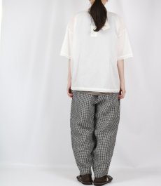 画像9: SOIL  60s LINEN CHECK EASY PANTS   (9)