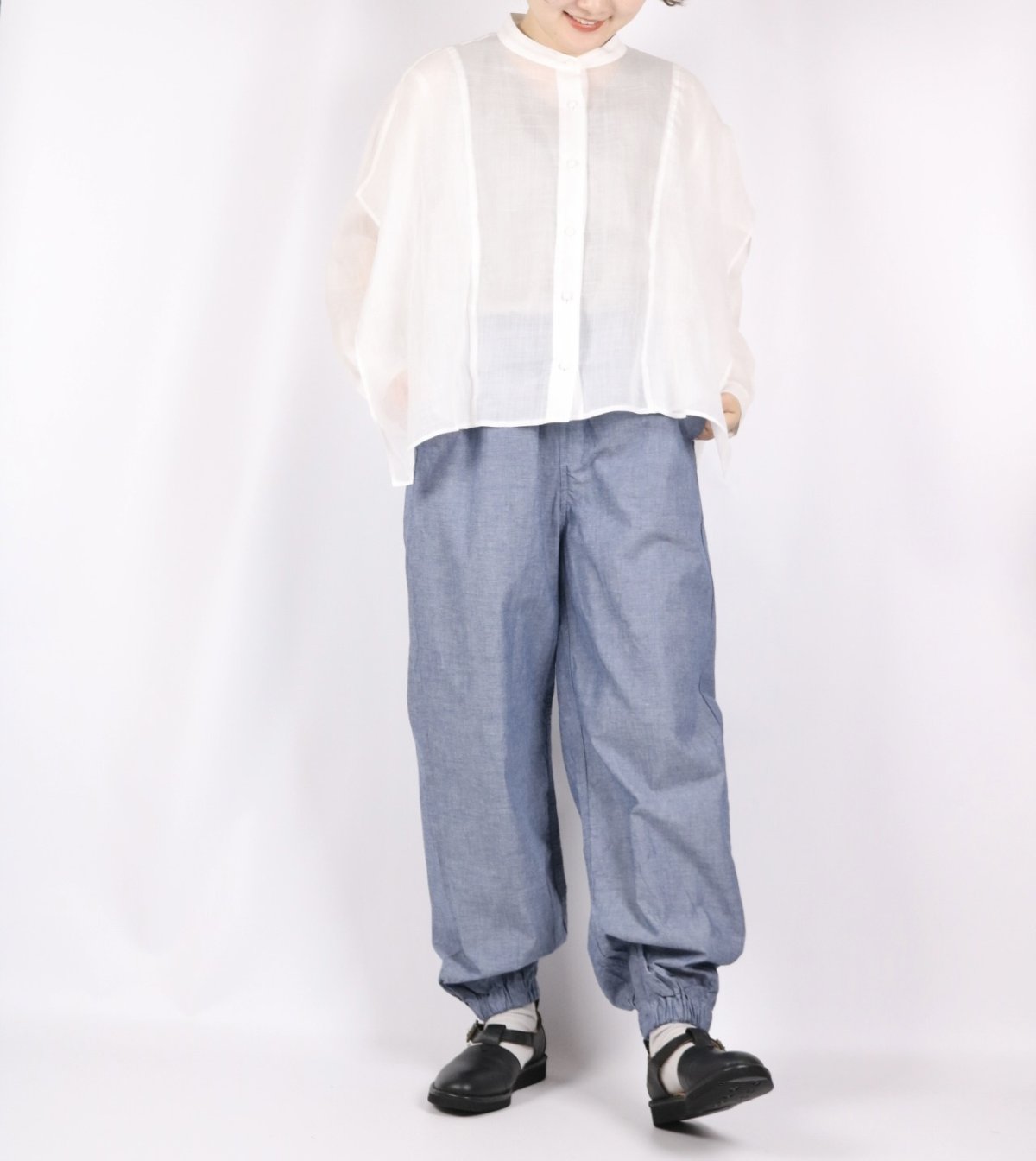 画像10: LUEUF　レイヤードシャツ　3色 (10)