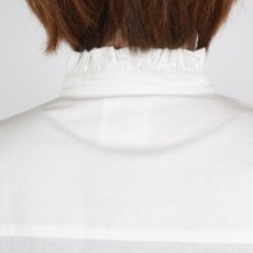 画像7: maison de soil　 60s ORGANIC CAMBRIC WITH EMB FRILL COLLAR EMB SHIRT　 (7)