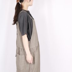 画像6: Gauze# スカラップレースTRAVAILサロペット 2色 (6)