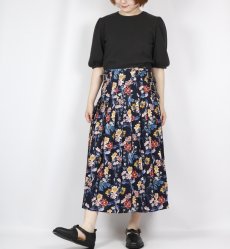 画像4: Oneil of Dublin LIBERTY LOW WAIST PLEATS WRAP SKIRT LENGTH 80cm (4)