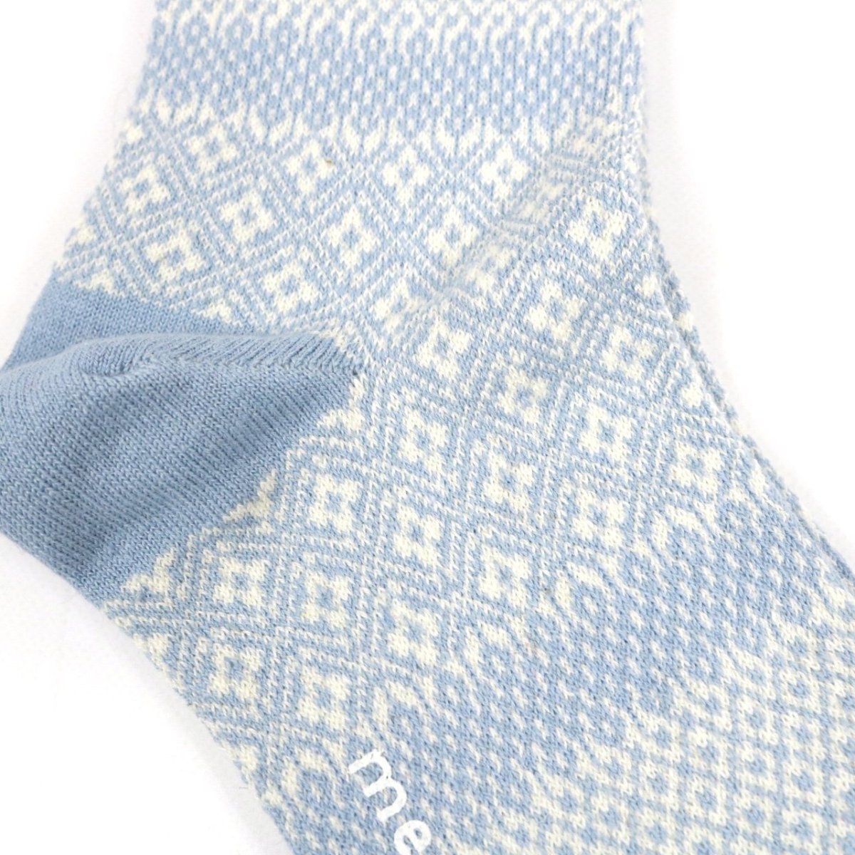 画像9: memeri  コットンリネンジャガードソックス  4色 (9)