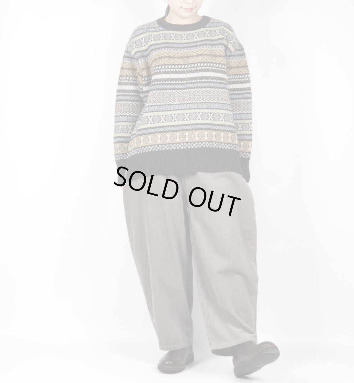 画像2: NARU   8Wコーデュロイエッグパンツ  2色 (2)