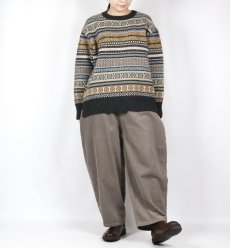 画像2: NARU   8Wコーデュロイエッグパンツ  2色 (2)