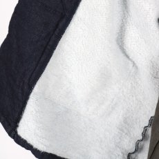 画像7:   NARU  ムラデニム裏起毛 ノッチジャケット　インディゴ (7)