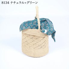 画像18: maison de soil　RAFFIA ONE HANDLE BARREL BAG　10色 (18)