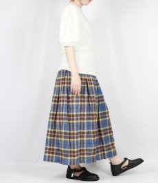 画像6: Vent d'ouest ワッシャーチェックスカート　2色 (6)