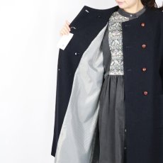 画像20: Vent d'ouest ウールソフト圧縮ノーカラーコート 4色 (20)