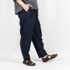 画像3: maison de soil  LINEN TWILL EASY TAPERED PANTS 3色　2サイズ (3)