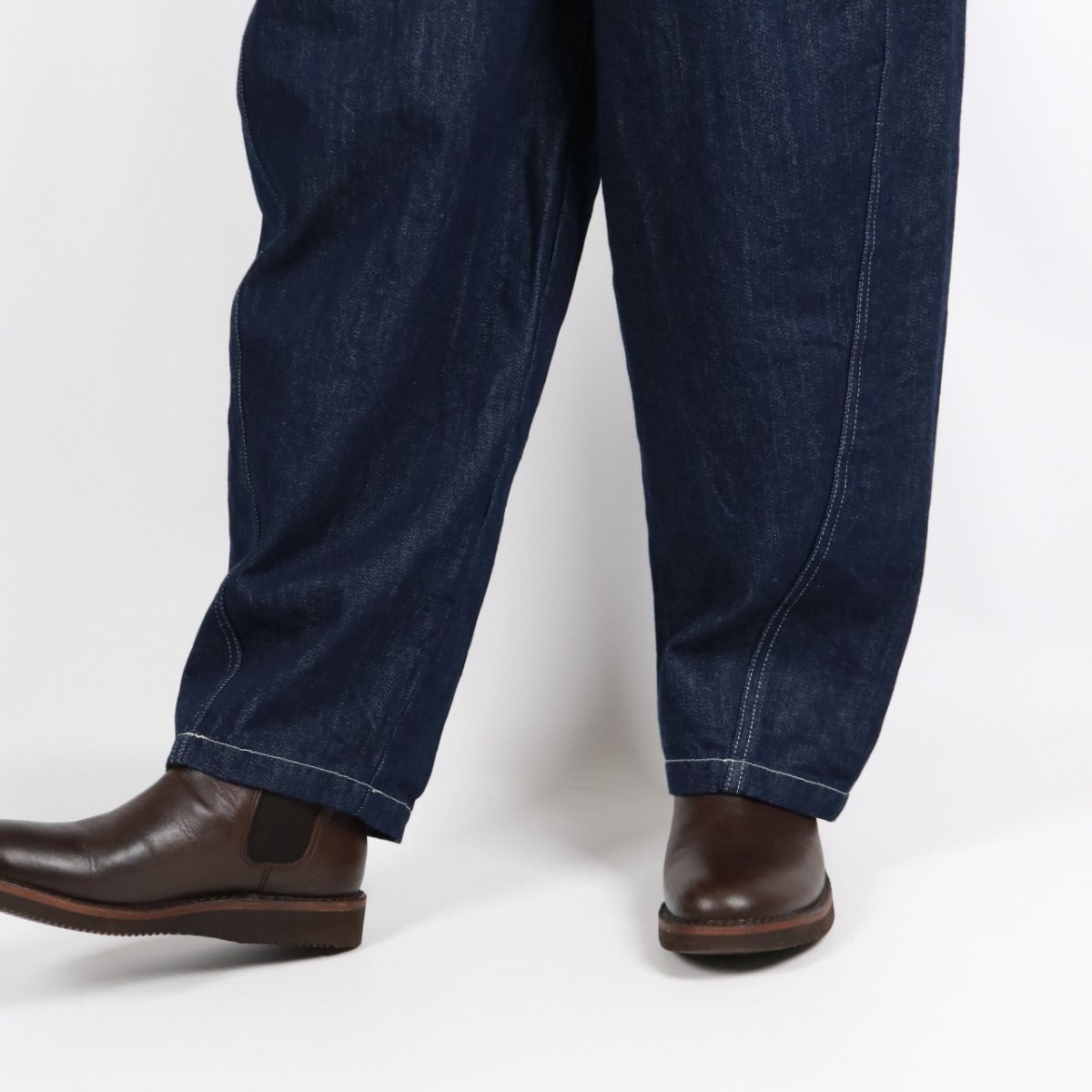 画像11: NARU 12ozムラデニムラウンドパンツ　 (11)