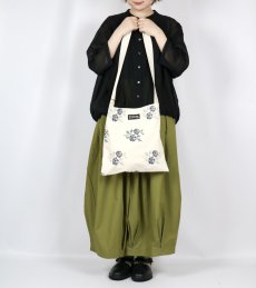 画像3: pot and tea クロスステッチ斜め掛けバッグ 2色 (3)