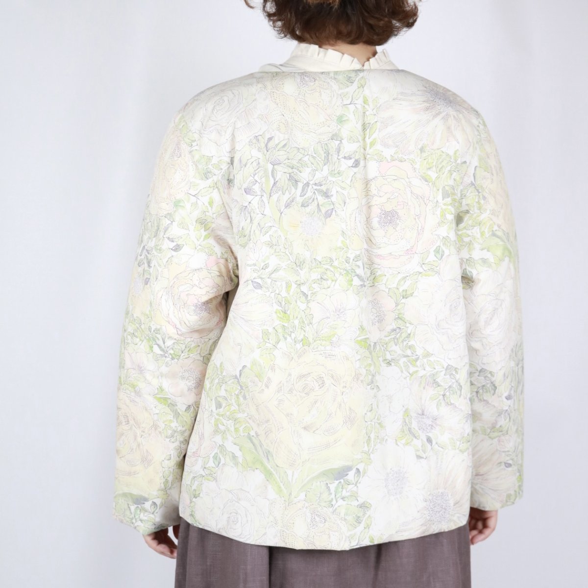 画像15: Vent d'ouest LIBERTY×タイプライター ボンディングリバーシブルジャケット 2色 (15)