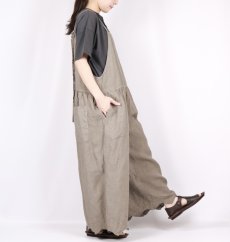 画像3: Gauze# スカラップレースTRAVAILサロペット 2色 (3)