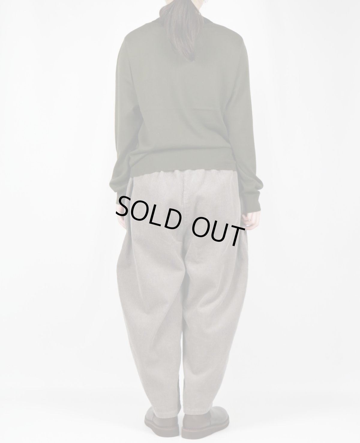 画像10: NARU   8Wコーデュロイエッグパンツ  2色 (10)