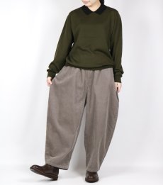 画像8: NARU   8Wコーデュロイエッグパンツ  2色 (8)