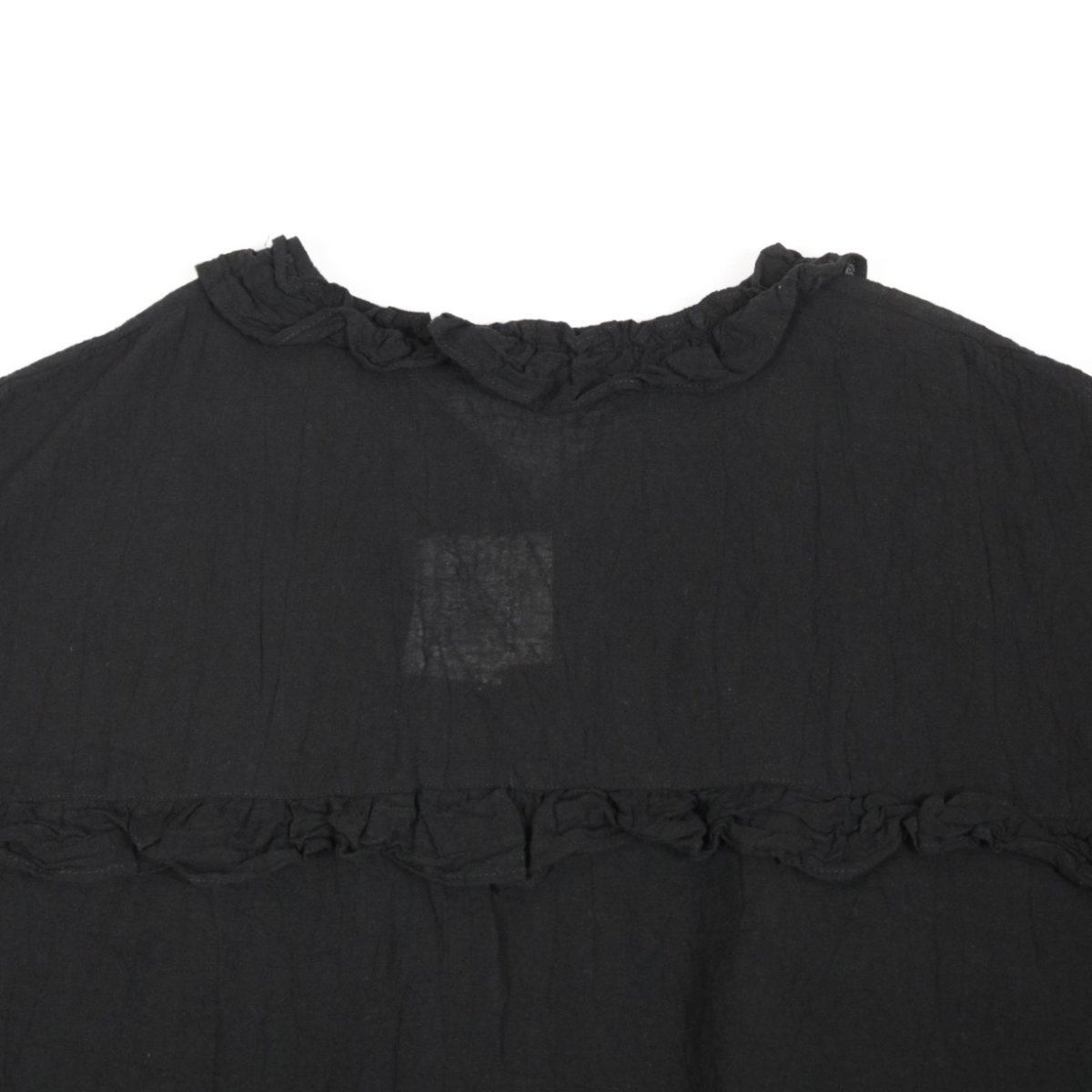 画像35: tumugu: コットンリネン先染めボイルワッシャー ベスト　3色 (35)