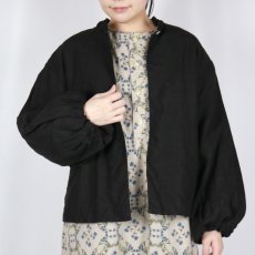 画像7: Gauze# タイニーフリルジャケット  NOIR (7)