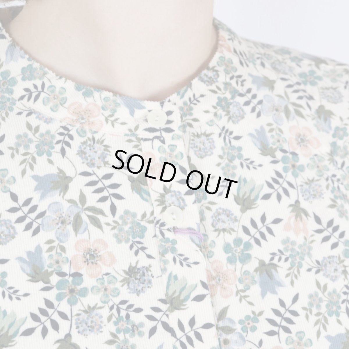 画像18: sosotto LIBERTYコーデュロイヨーク切替ギャザーOP 2色 (18)