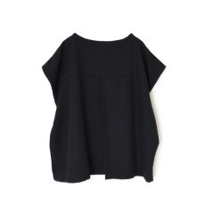 画像13: SOIL COTTON / WOOL TWILL WEAVE PLAIN FRENCH/SL BACK SIDE PLEATS PULLOVER  (13)